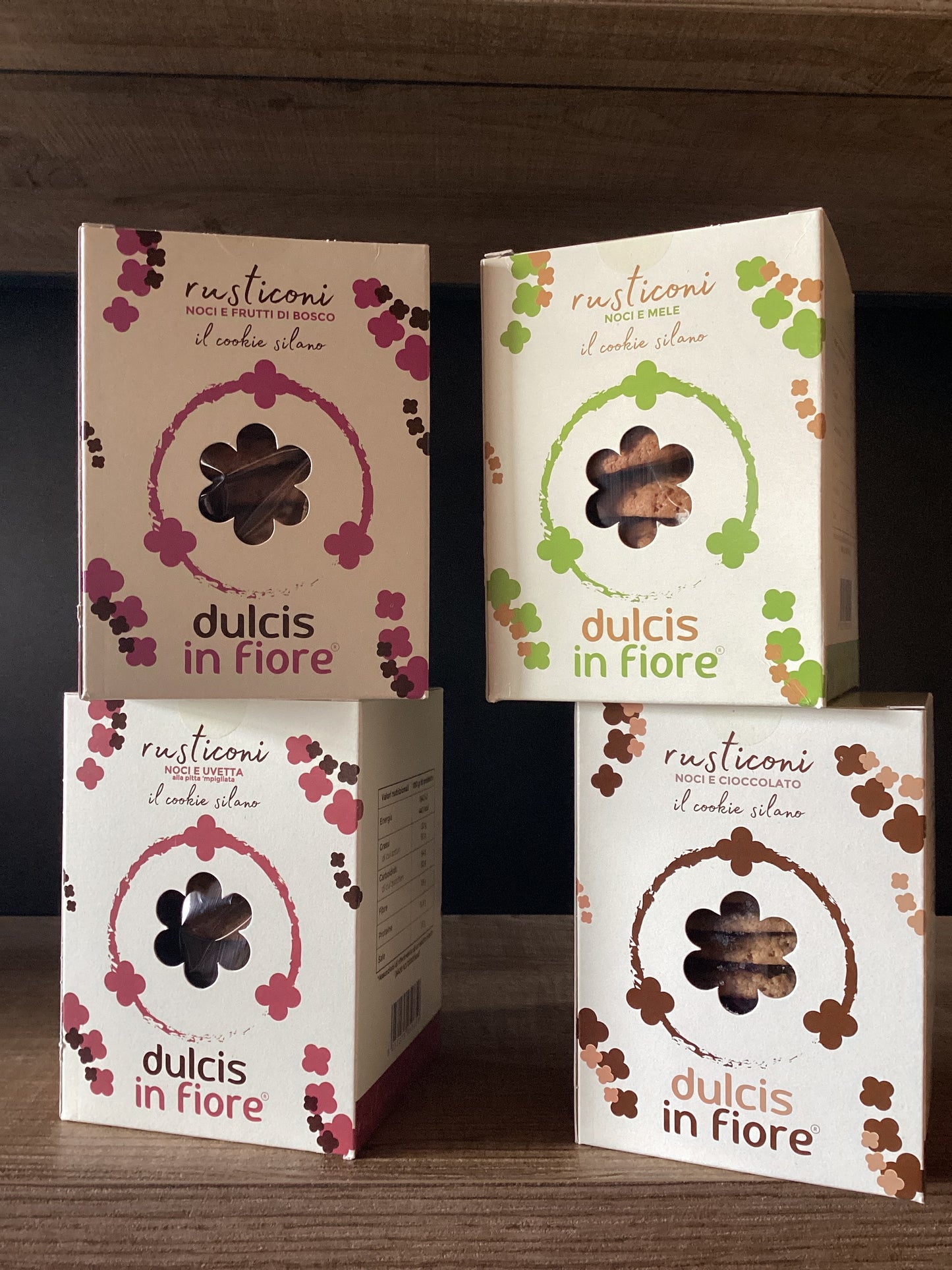 Rusticoni noci e cioccolato