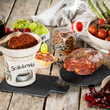 Carica l'immagine nel visualizzatore di Gallery, Box Scaldanduja Terracotta + Nduja 250g