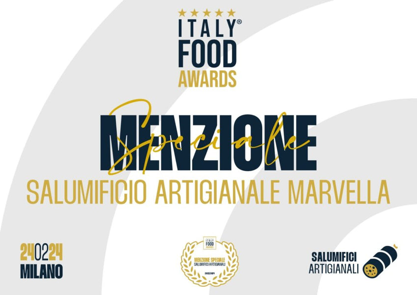Agli Italy food awards premiata l’artigianalità del salumificio Marvella
