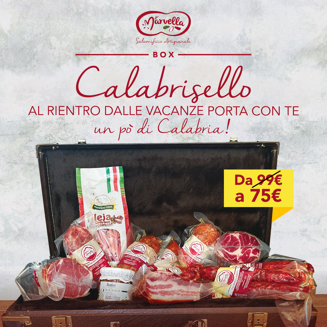 CALABRISELLO: al rientro delle vacanze, porta con te un po' di Calabria!