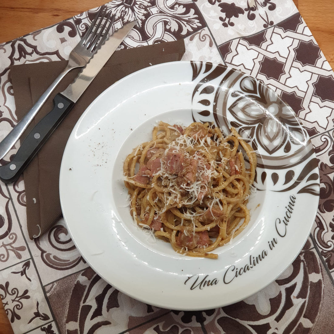 SPAGHETTI "BENVENUTA PRIMAVERA" CON FILETTO CASARECCIO MARVELLA