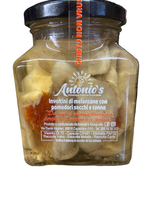 Involtino di melanzane ripieno