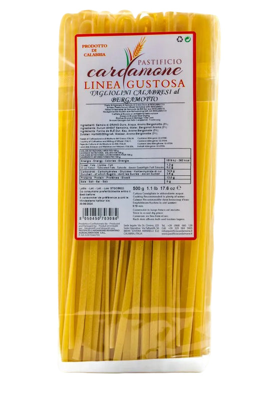 Tagliolini al bergamotto