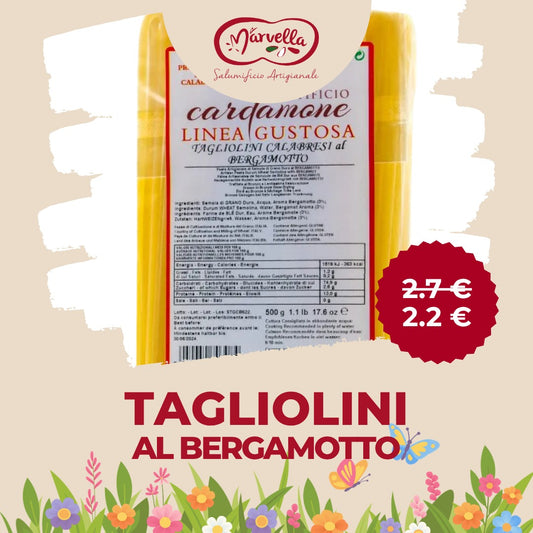 Tagliolini al bergamotto